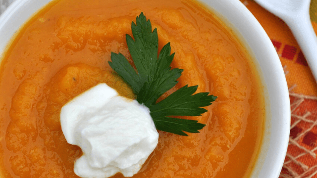 Roasted Pumpkin Garlic Soup - Holistic Approach To Health By Global ...
